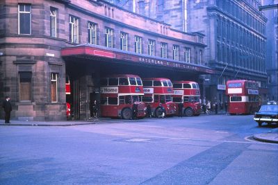 Waterloo Street Bus Station, Glasgow Circa 1960s
