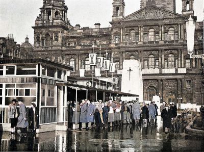 X-Ray Campaign For Tuberculosis In Geoge Square, Glasgow March 1957
